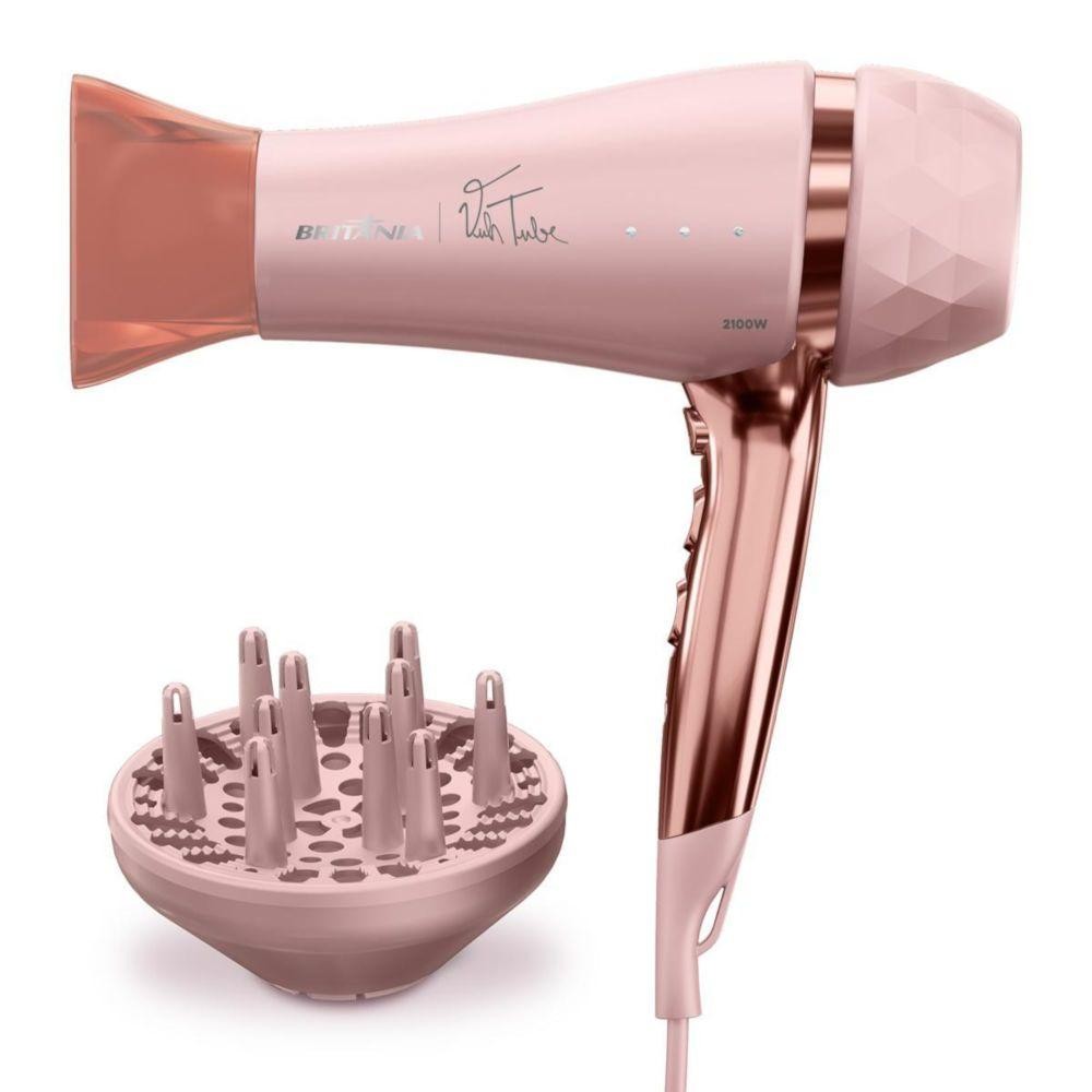Secador de Cabelo Britânia Linha Viih Tube 2 Velocidades 3 Temperaturas + Jato de Ar Frio em Oferta na Shopee