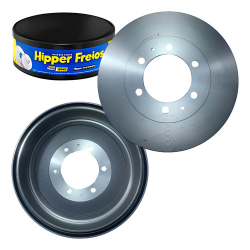 Par Tambor Traseiro Hipper Freios Hilux 2002 2003 2004 2005 A 2020 Sw4 2006 2007 2008 2009 A 2015