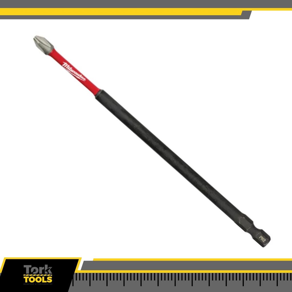 Detalhes do Bit Phillips Shockwave Ph2 150mm 1/4'' 48-32-4802 Milwaukee