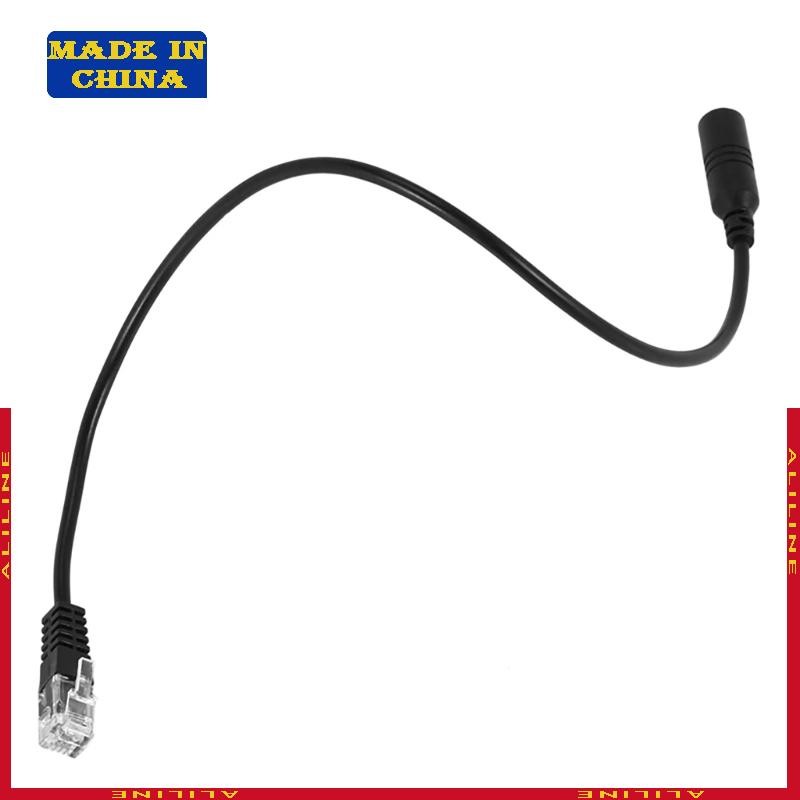 3 5mm Fone Ouvido Para Adaptador RJ9 3 Plugues 5mm RJ9 Fêmea Centros Atendimento ‎ Fio Auxiliar
