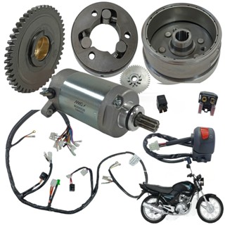 Kit Partida Elétrica Ybr 125 K 2002 2003 2004 2005 em Oferta na Shopee