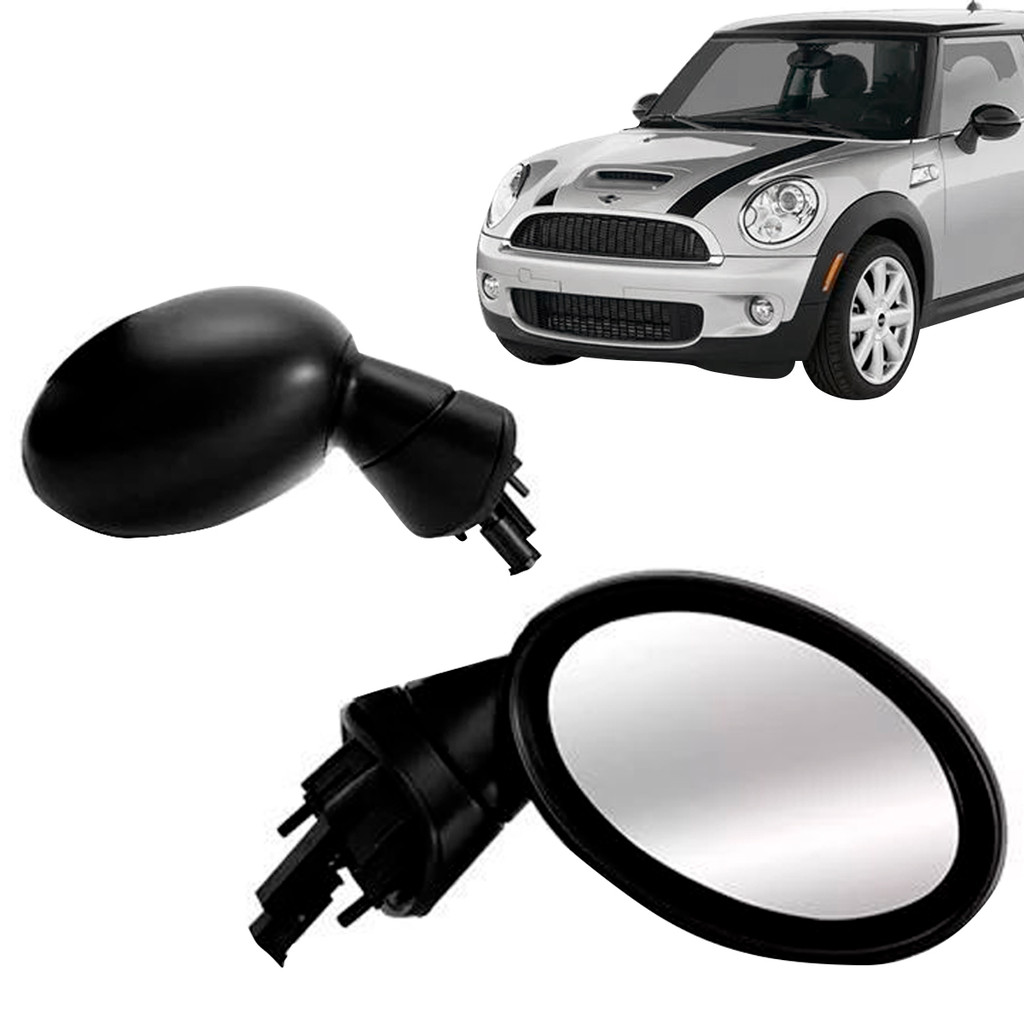 Par Retrovisor Mini Cooper 07 08 09 10 11 Clubman 06 07 08 09 10 11 12 13 14 Elétrico Com Aquecedor
