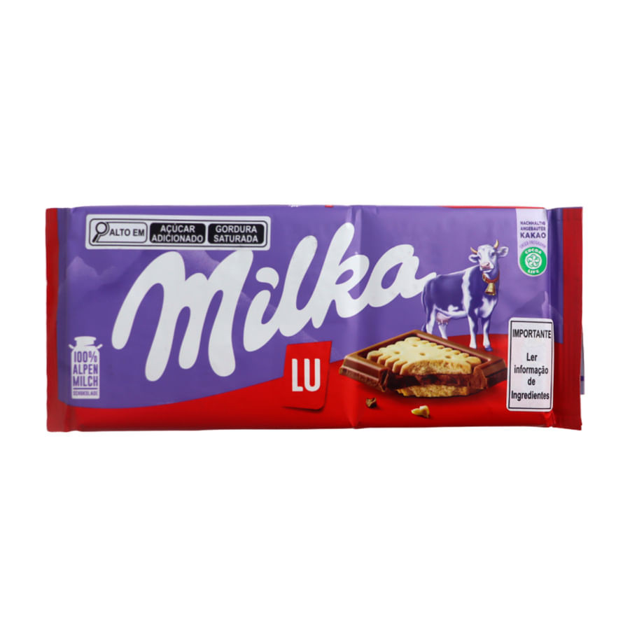 CHOCOLATE MILKA LU 87G
