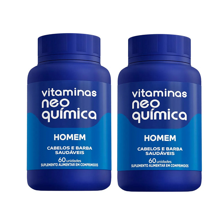 Kit Com 2 Vitaminas  Homem 60Cps - Neo Quimica