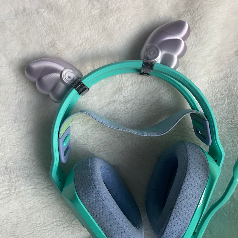 2 Pcs Headset Acessorios Fone de OuvidO Chifre ASA ASINHA Acessórios De Decoração Headwear chifrinho Malvadão Orelha Coroa Shrek Asa