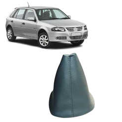 Coifa de Cambio Com Base Gol G4 Napa Preto 2005 2006 2007 2008 2009