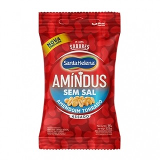 Amíndus Amendoim Sem Pele Torrado Sem Sal 100g em Oferta na Shopee