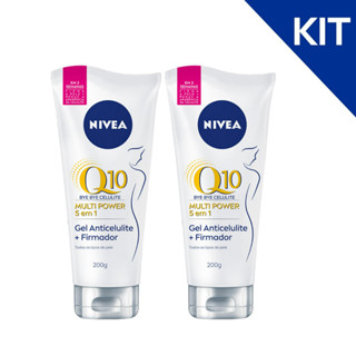 KIT NIVEA Gel Corporal Firmador Bye Bye Celulite 201g - 2 Unidades