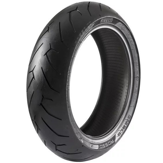 PNEU TRASEIRO 150/60R-17 CB TWISTER CBR600F DIABLO ROSSO II TL 66H PIRELLI ORIGINAL NOVO