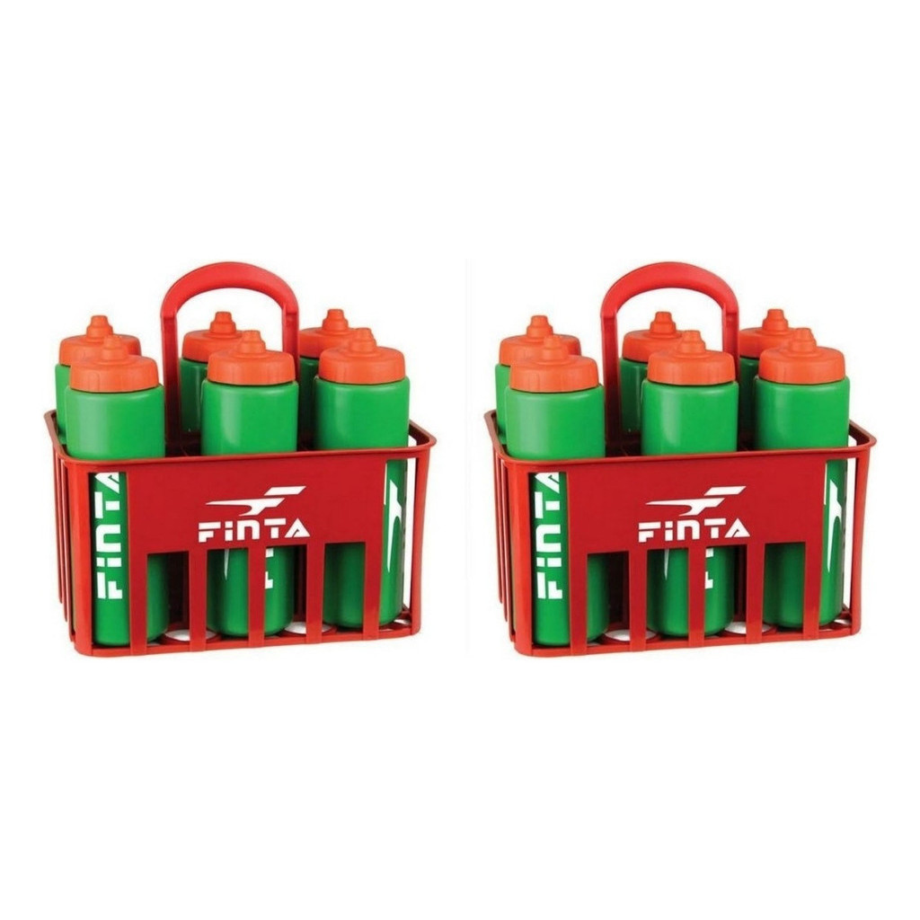 Kit 2 Cestos Squeeze Para Àgua Hidratação De Jogadores C/nfe