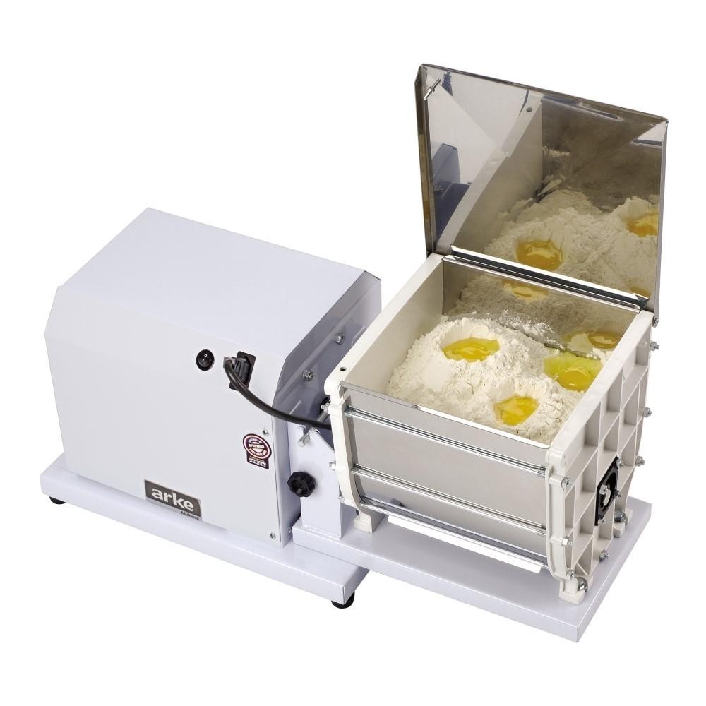 Máquina de Massa Arke Mistura e Sova Sovadeira Até 5kg Masseira Bivolt Branca em Oferta na Shopee