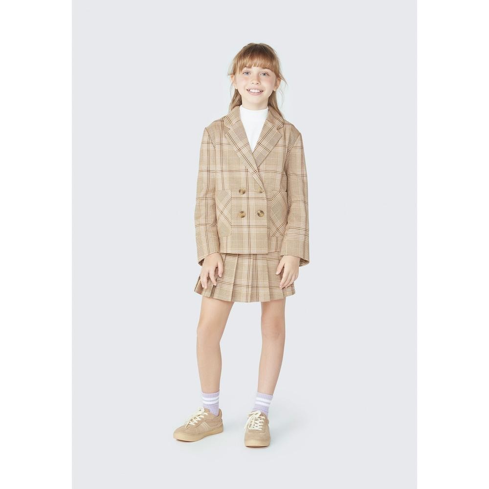 Blazer Infantil Menina Em Xadrez Hering Kids