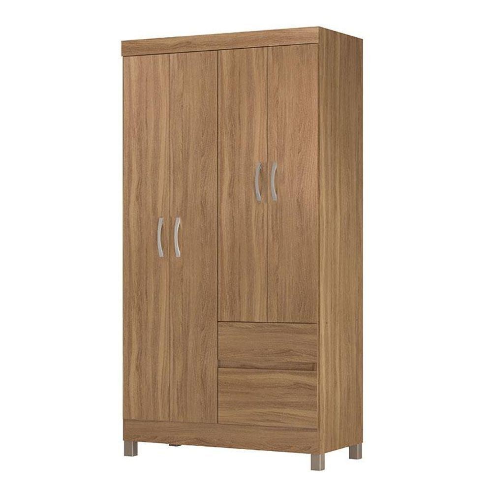 Guarda Roupa Solteiro Lótus Amêndola Touch - Demóbile - Home & Living