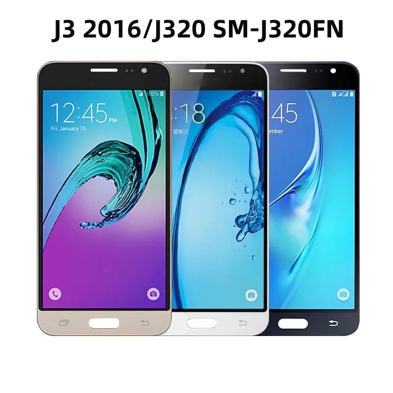 Frontal Tela J3 2016 Compativel J320 SM-J320FN Incell Display Frontal Nova Lcd 100% Teste