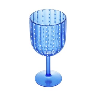 Taça Wolff Orquídea de Acrílico Azul 350ml em Oferta na Shopee