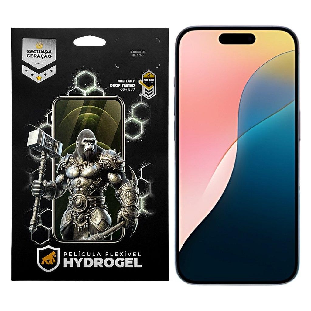 Película para iPhone 16 - Hydrogel Gamer Fosca - Gshield em Oferta na Shopee