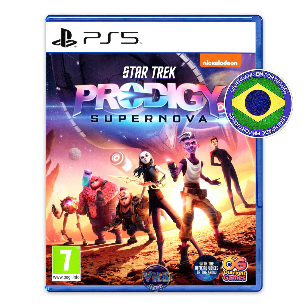 Star Trek Prodigy Supernova - PS5 - Mídia Física - Novo - Lacrado