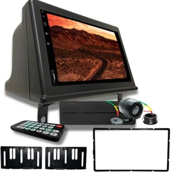 Multimidia Espelhamento + Moldura Camera Ré Dinâmica Corsa Classic