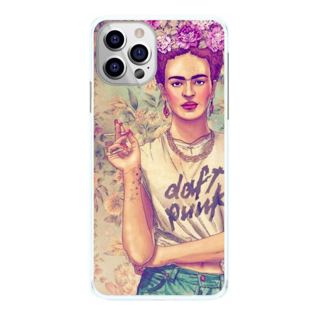 Capinha Frida Kahlo Daft Punk Camisa Capa de Celular