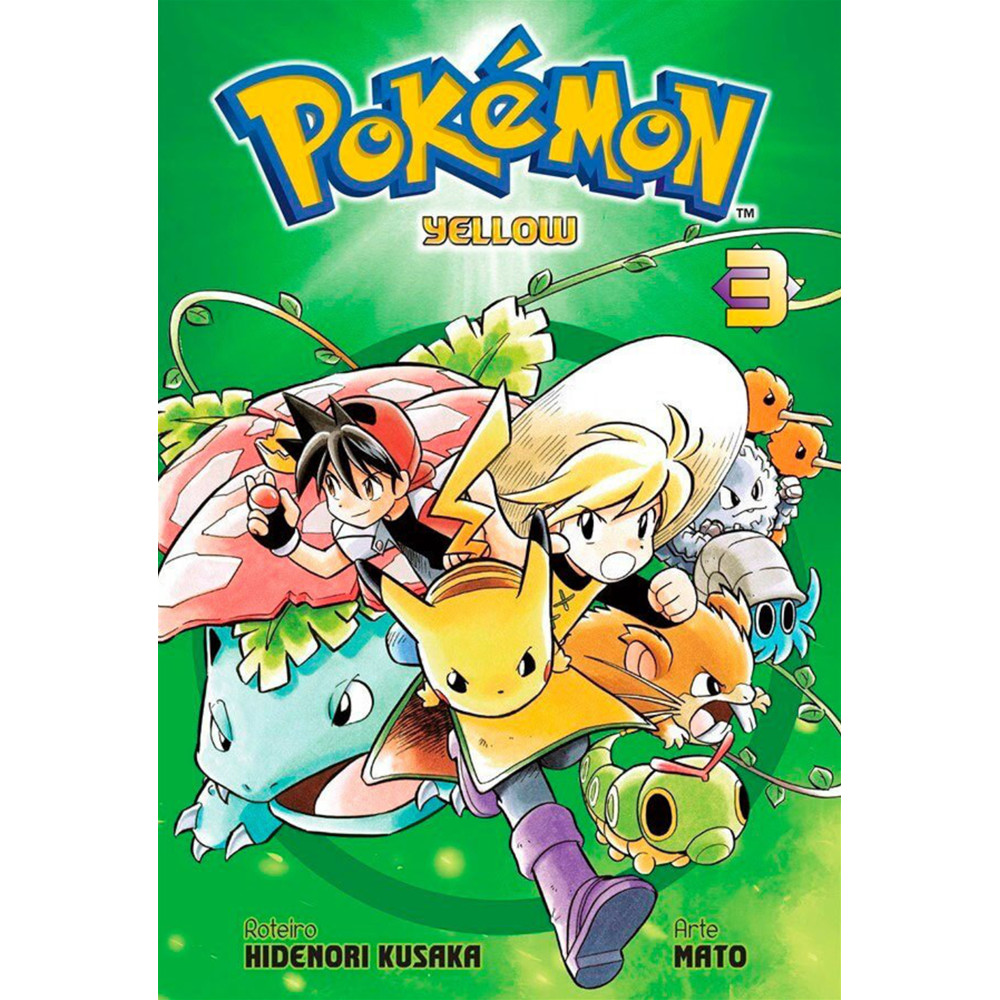 Mangá - Pokémon Yellow Vol. 3 - Novo/Lacrado em Oferta na Shopee