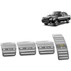 Pedaleira S10 95/11 Manual Aço Inox - Não fura o pedal