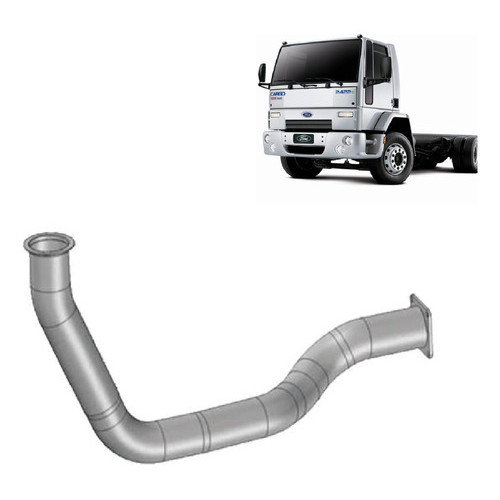 Tubo Motor 4 Polegadas Ford Cargo 2422e / 2428e / 2622e
