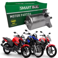 MOTOR PARTIDA ARRANQUE XTZ CROSSER YBR FACTOR FAZER 150 2016 2017 2018 2019 2020 2021 2022 2023 2024