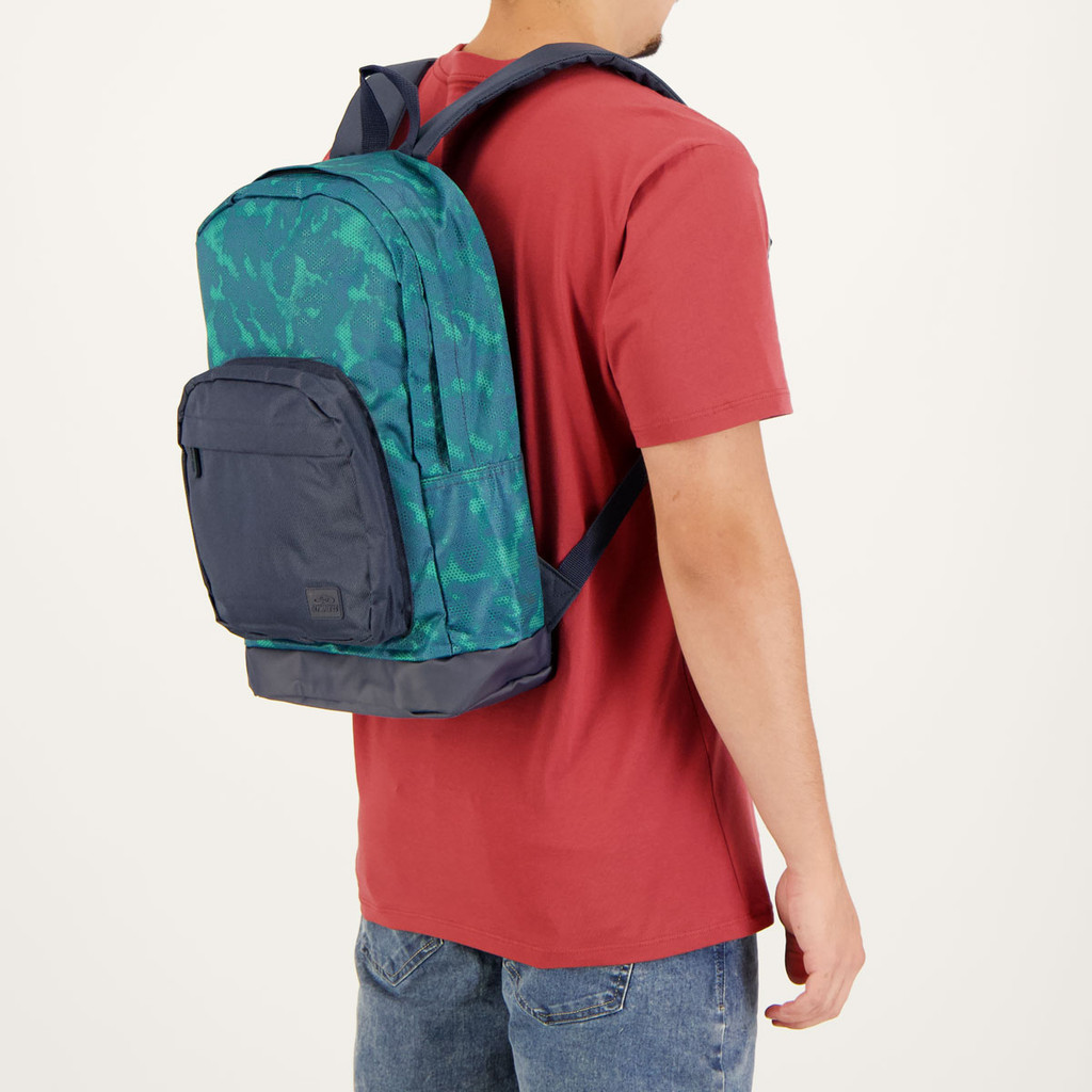 Mochila Olympikus Shammy 2.0 Print Marinho e Verde