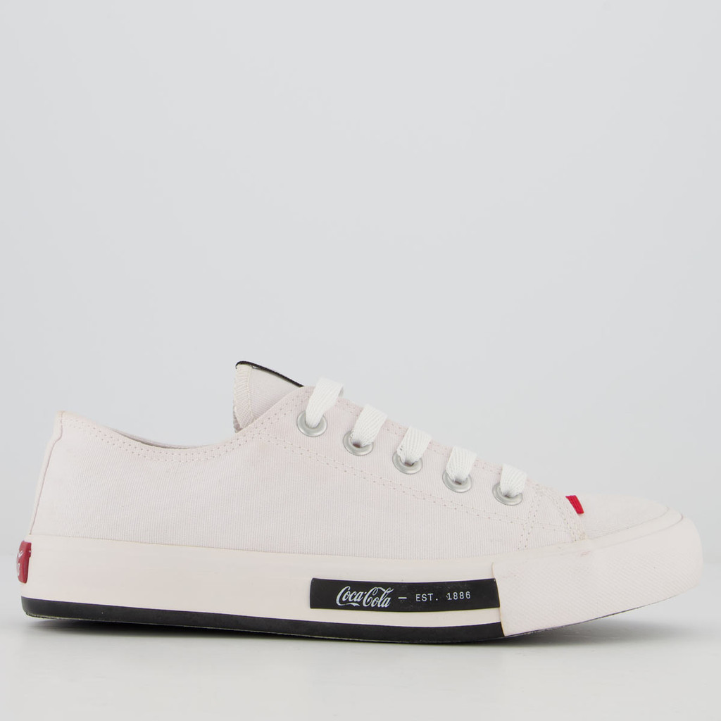 Tênis Coca Cola Daytona Feminino Branco - Women Shoes