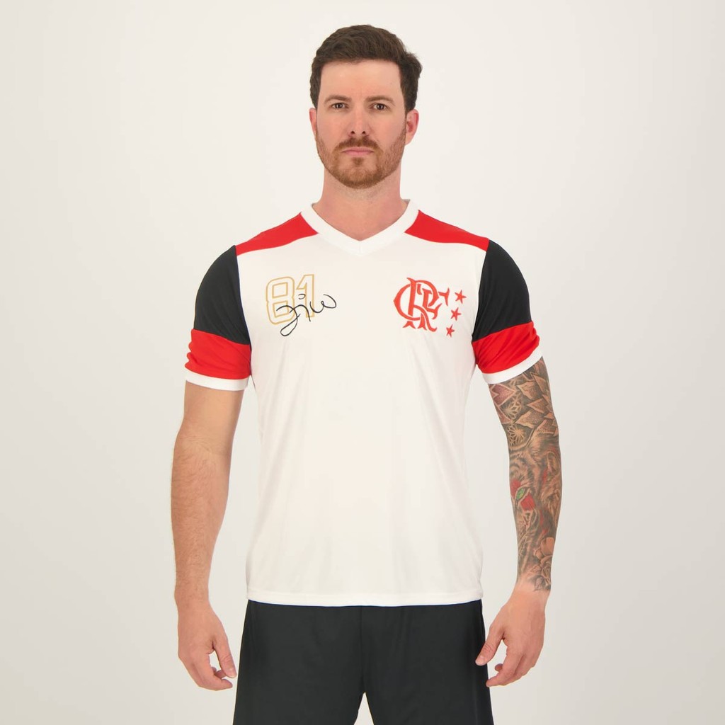 Camisa Flamengo Zico Retrô - Sports & Outdoors