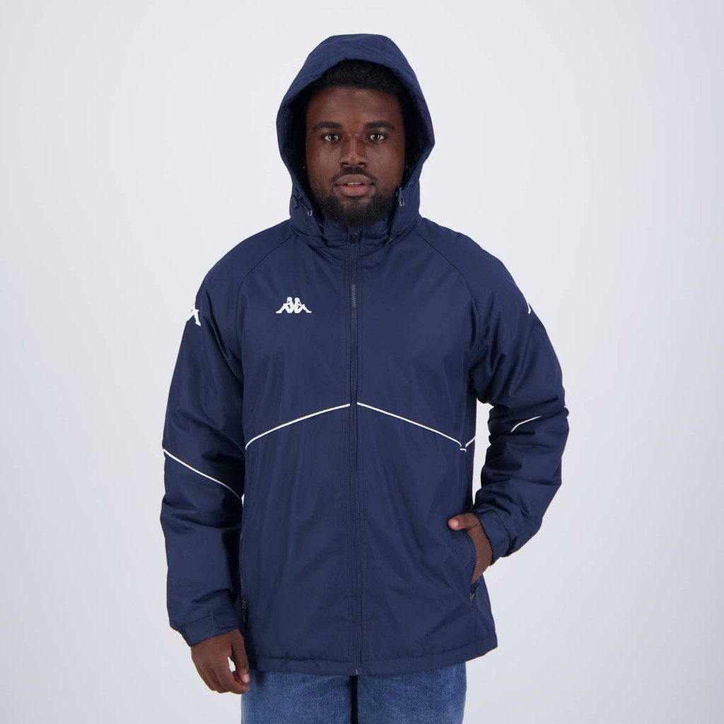 Parka Kappa Dobby Marinho - Men Clothes