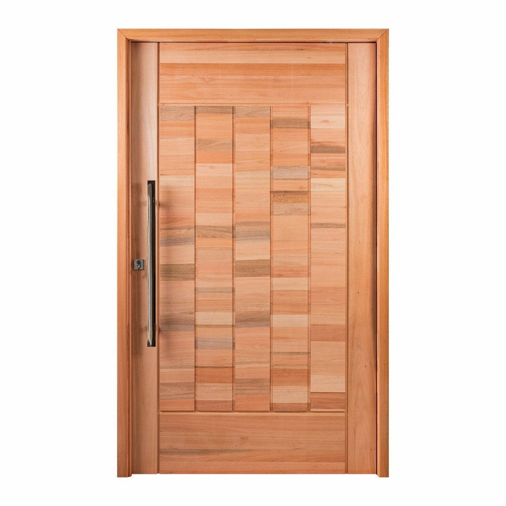 Porta Pivotante Maciça 214x127cm Eucalipto Pm97 Cruzeiro Portas 214cm x 127cm - Home & Living