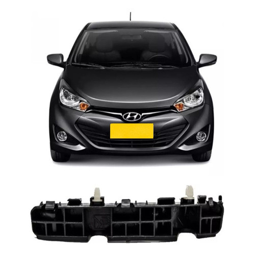 Suporte Guia Lateral Direito Parachoque Dianteiro Hyundai Hb20 Hatch Apos 2012