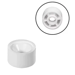Suporte Prateleira 10x15 Redondo Branco Móveis 100 Unidades.