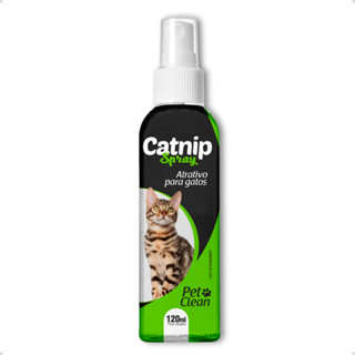 Catnip Spray Atrativo para Gatos Pet Clean - 120 ml em Oferta na Shopee