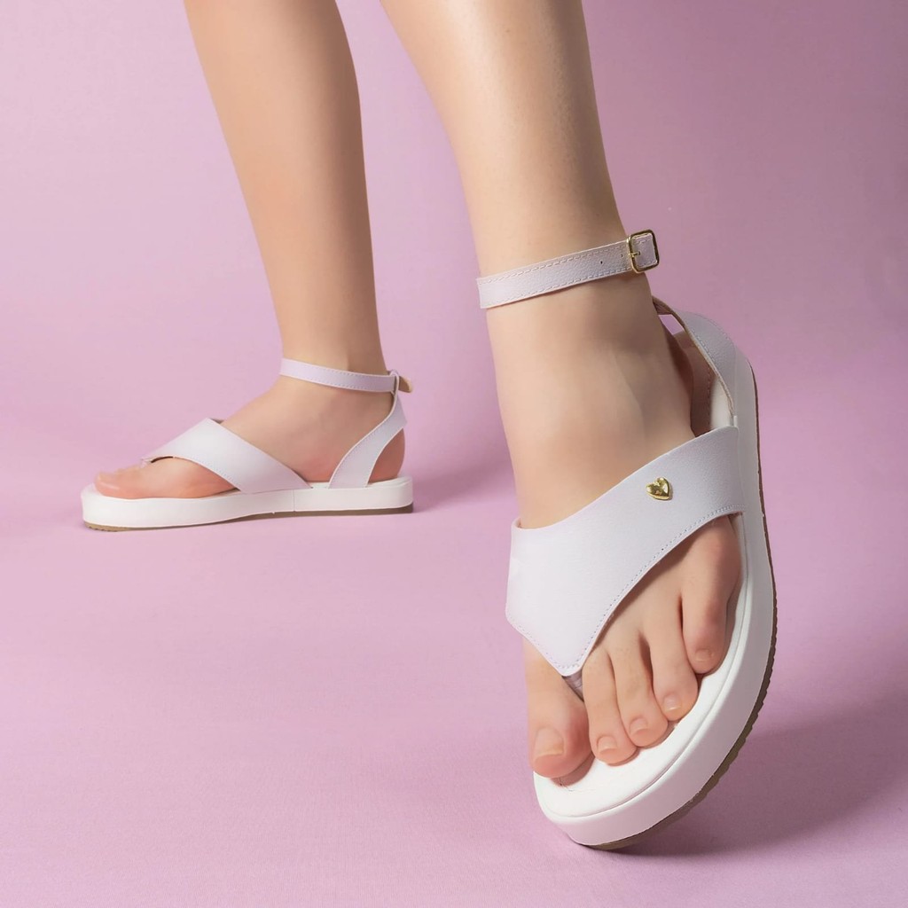 Sandália Flat Form Feminino Plataforma Conforto e Estilo para o Dia a Dia