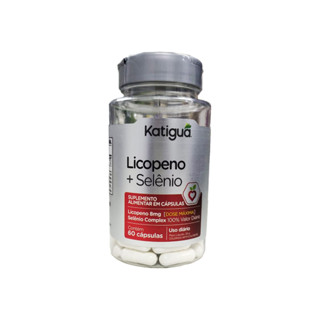 Licopeno + Selênio com 60 cápsulas - Katigua + em Oferta na Shopee