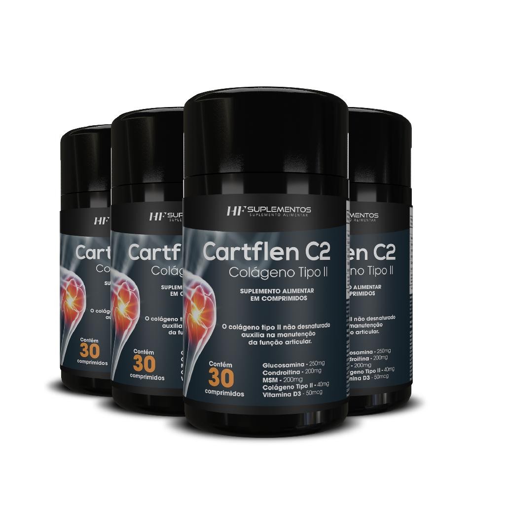 5X CARTFLEN C2 COLAGENO TIPO II 30COMP HF SUPLEMENTOS