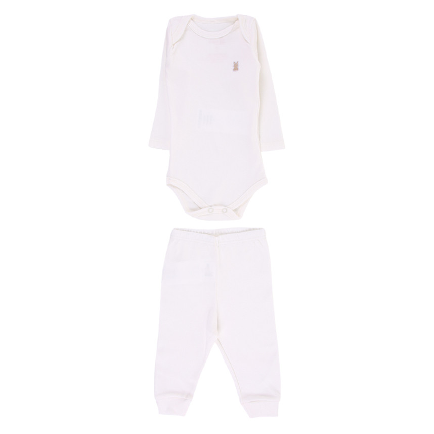 Conjunto Bebê Kiko Baby Timeless Com Body Manga Longa em Oferta na Shopee