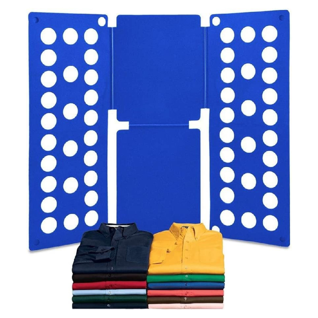Dobrador de Camisetas Plástico Roupas Camisa Fácil e Pratico de Usar em Oferta na Shopee