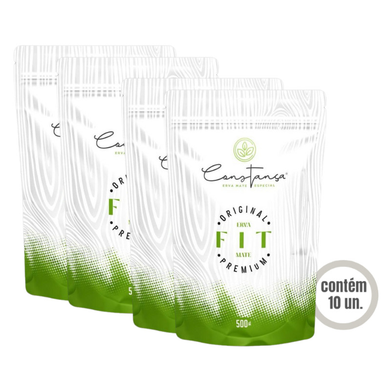 Erva Mate para Tereré Constança - Fit (Fardo c/ 10 UN)