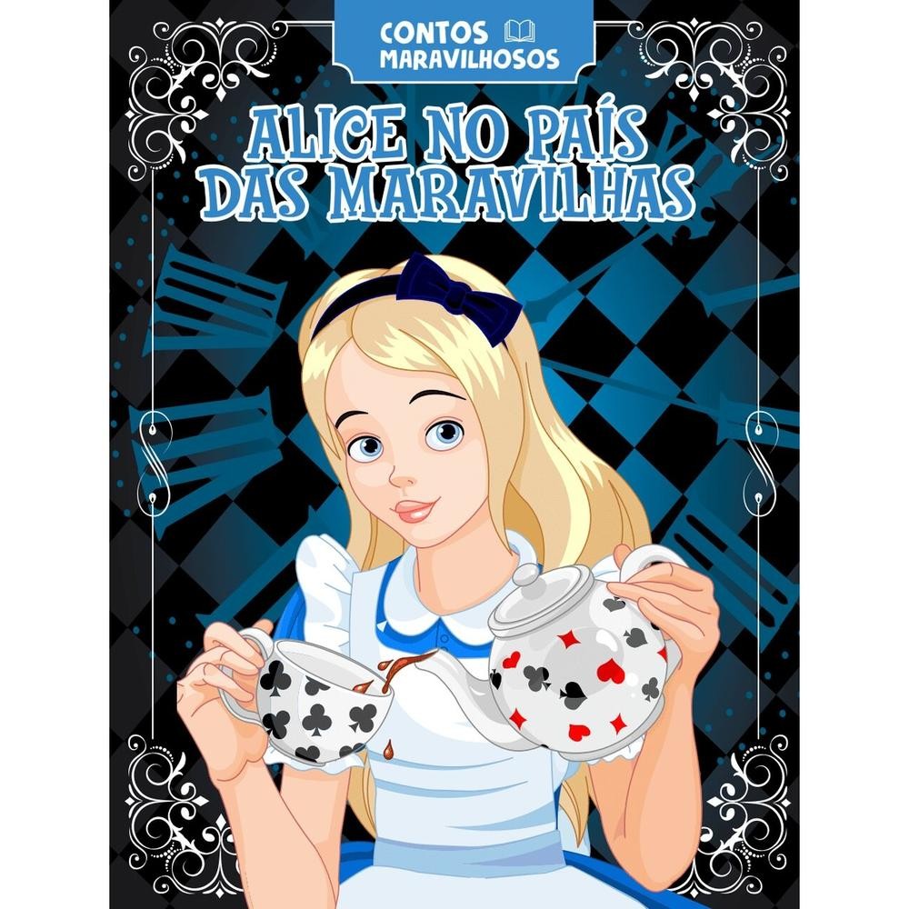 Contos Maravilhosos - Alice no País das Maravilhas em Oferta na Shopee
