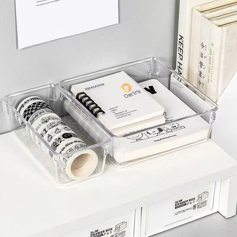 Kit 7 e Kit 14 Organizadores Multiuso para Gavetas, Armários, Geladeiras Potes em Acrílico em Oferta na Shopee