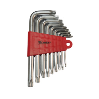 Jogo de Chave Torx Curta com Guia TX T10 a T50 9 pecas MTX 123059 em Oferta na Shopee