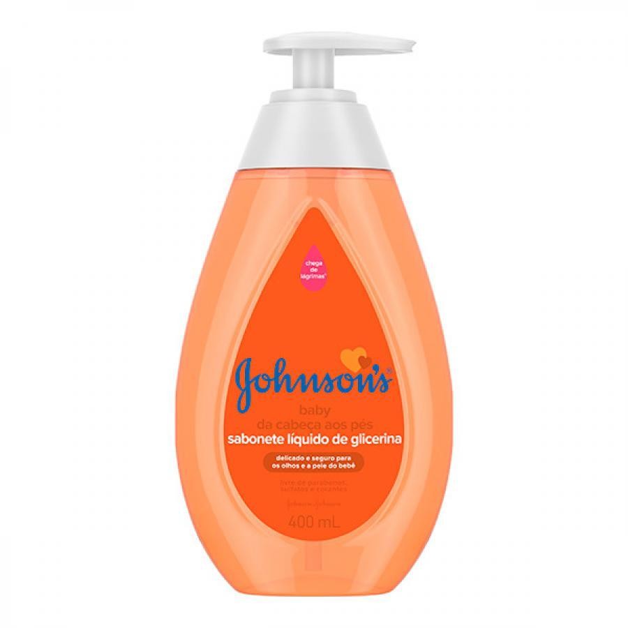 Sabonete Líquido Johnsons Baby Cabeça Aos Pés 400Ml em Oferta na Shopee