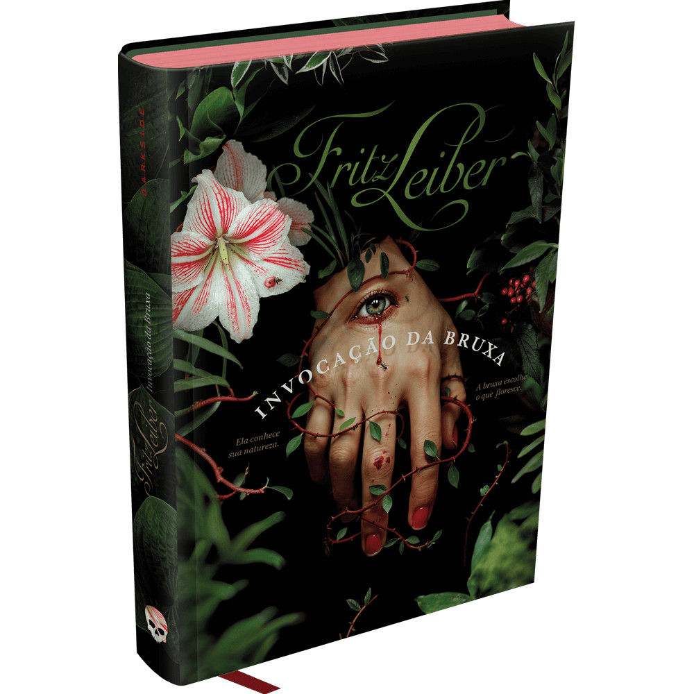 Capa do livro Livro - Invocação da Bruxa - por Fritz Leiber - Editora Darkside -