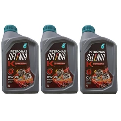 Kit 3l Óleo 0w20 Petronas Selenia Fiat Cronos 2023 a 2026