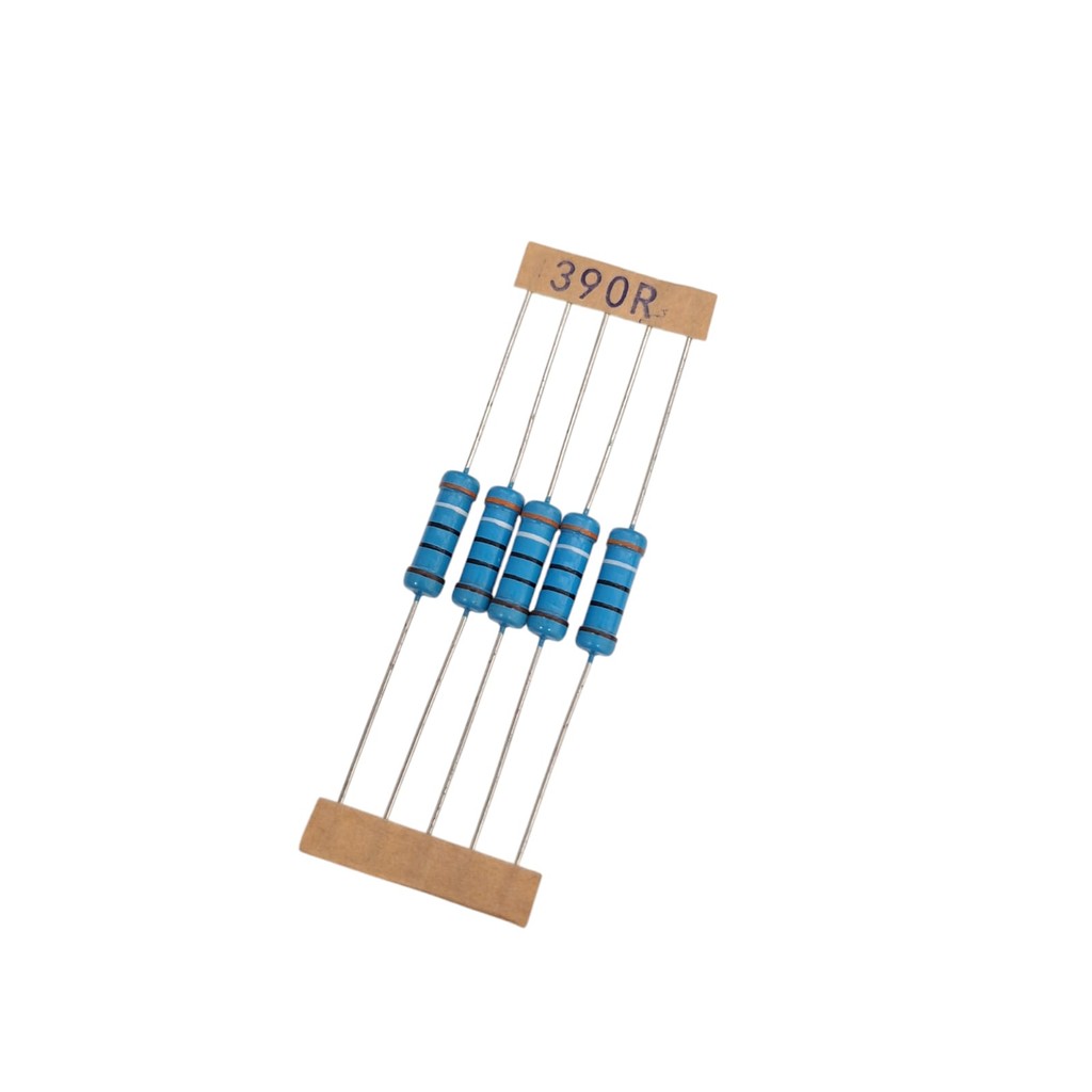 Kit 05 Resistor Precisão 390R 1% 2W