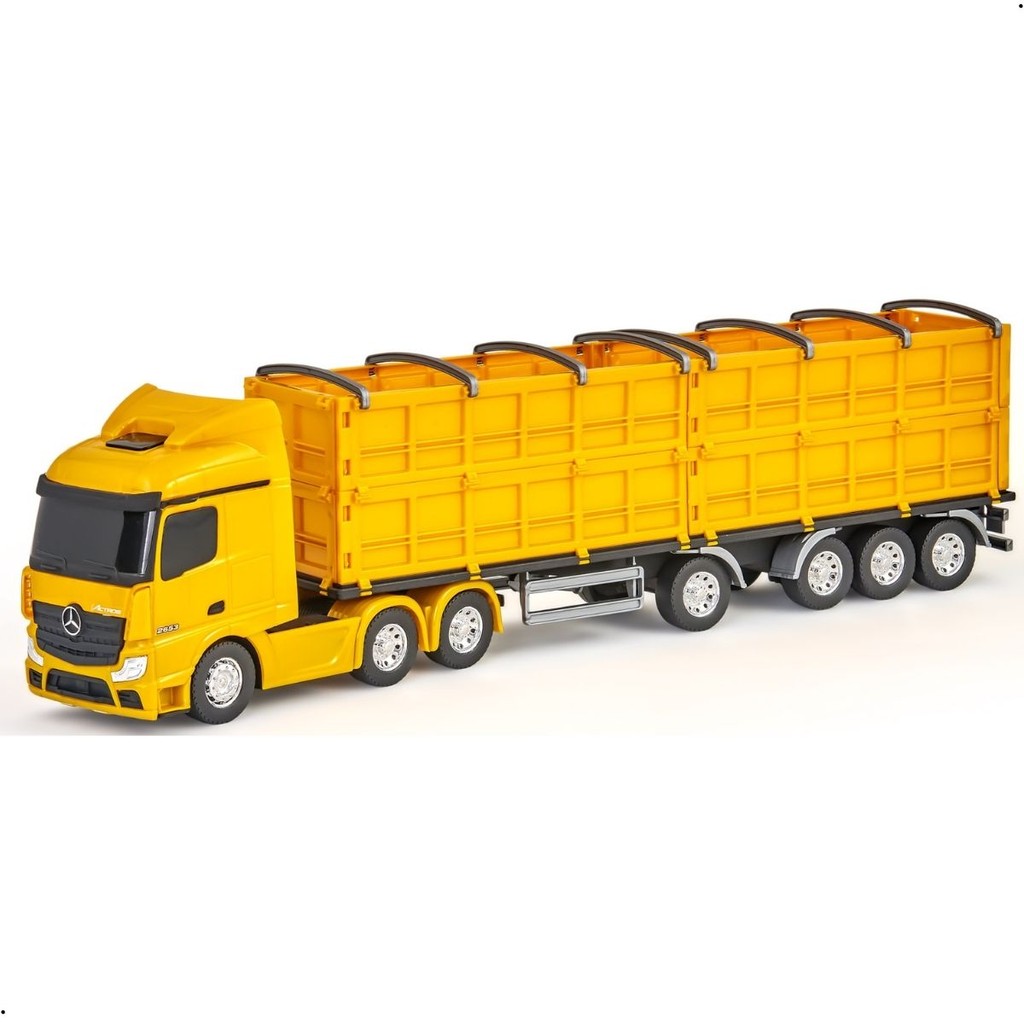 Caminhão Brinquedo Mercedes Benz Graneleiro Actros Articulada Usual Brinquedos