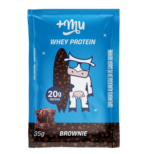 Whey Protein Brownie +Mu 35g - Health
